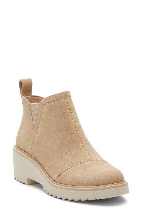 Maude Faux Shearling Lined Bootie (Women)