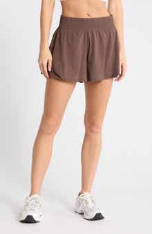 Lightstreme High Waist Layered Running Shorts