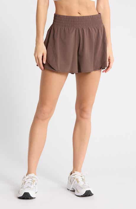Lightstreme High Waist Layered Running Shorts