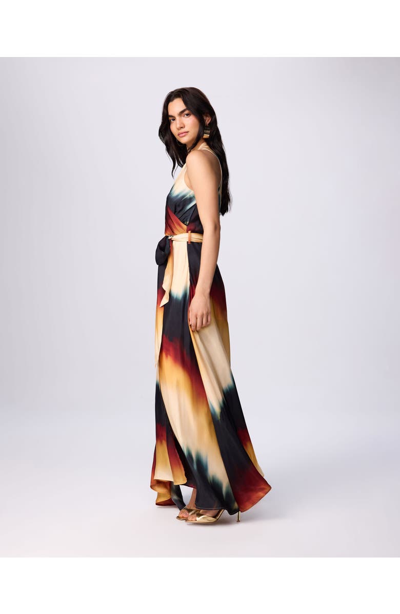 THEO The Label Klotho Print Maxi Dress, Alternate, color, Astral Print