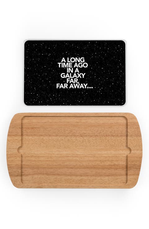 Billboard Glass Top Serving Tray