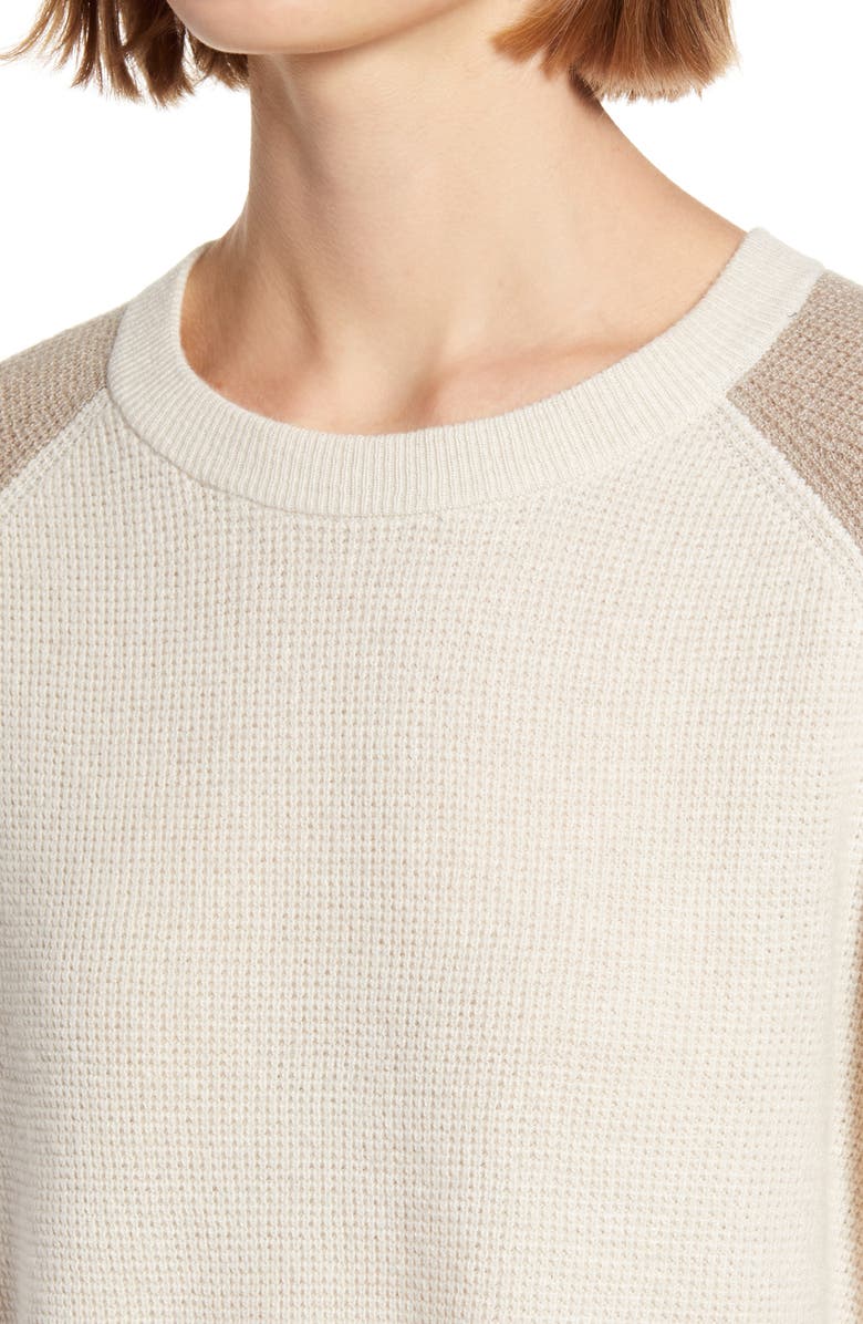 Madewell Jane Waffle Stitch Sweater, Alternate, color, 