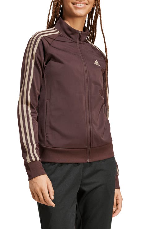 Essentials 3-Stripes Recycled Polyester Track Jacket