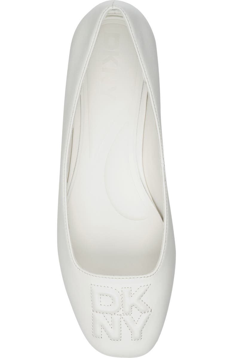 DKNY Darianne Ballet Flat, Alternate, color, Marshmallow