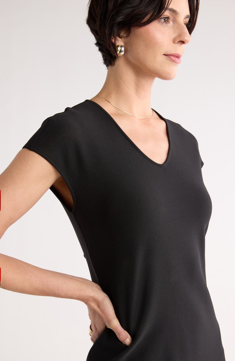 NORDSTROM RACK V-Neck Shift Dress, Alternate, color, 