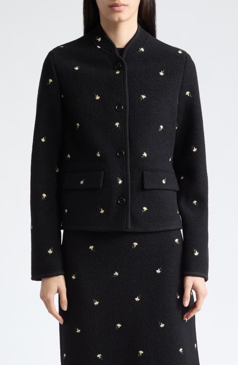 Walker Mini Felted Wool Jacket