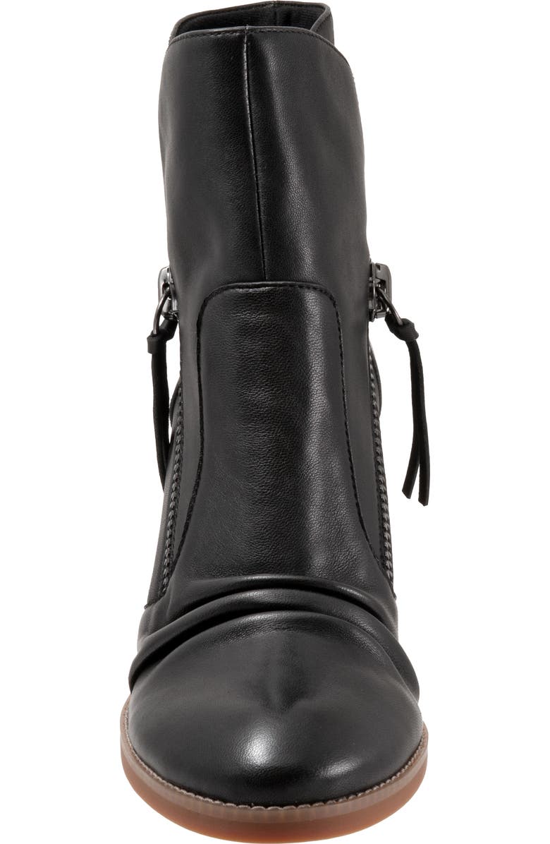 SoftWalk<sup>®</sup> Kendall Ruched Upper Bootie, Alternate, color,