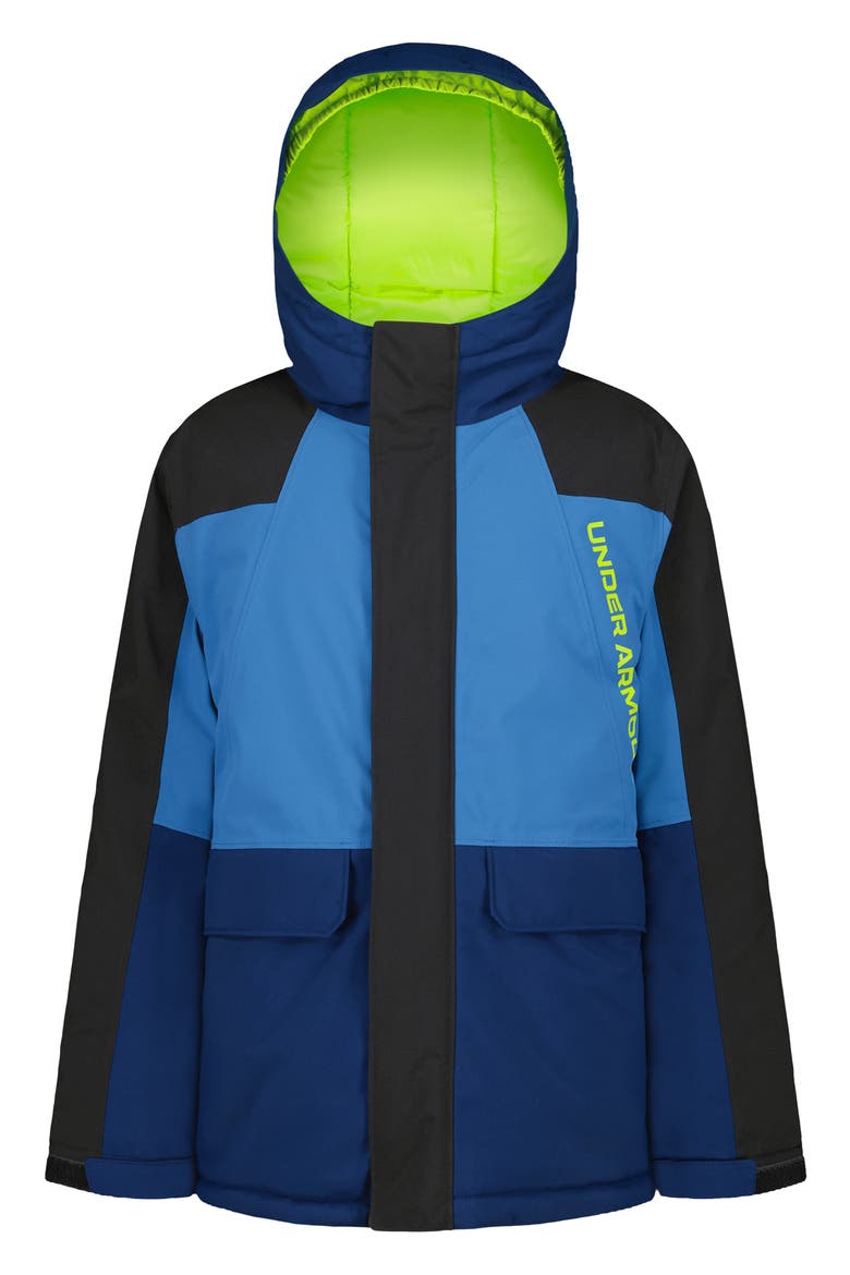 Kids' Powderhound Performance Jacket, Main, color, BLACK