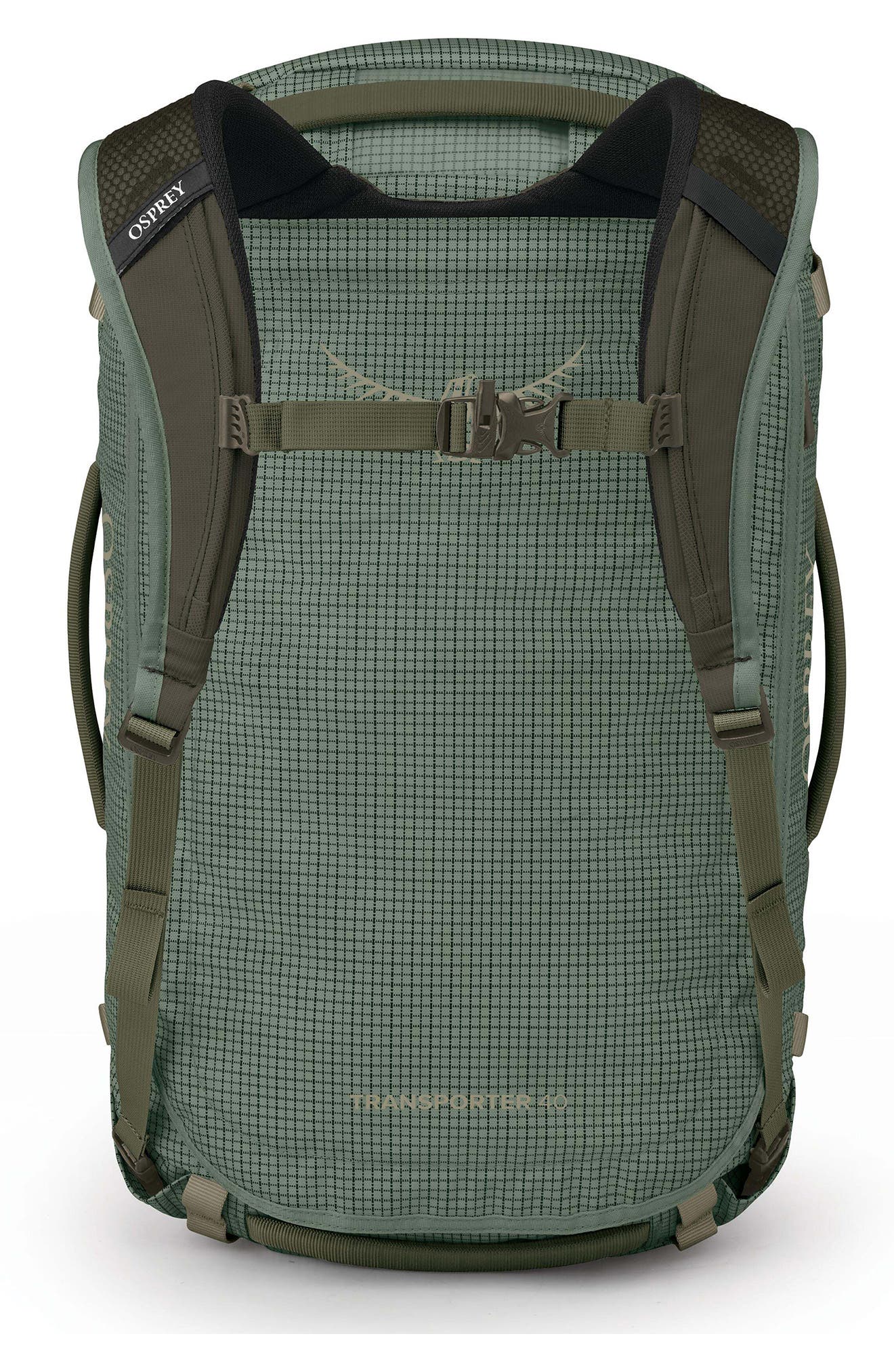 Transporter 40-Liter Duffle Carry-On Luggage, Alternate, color, PINE LEAF/ EARL GREY