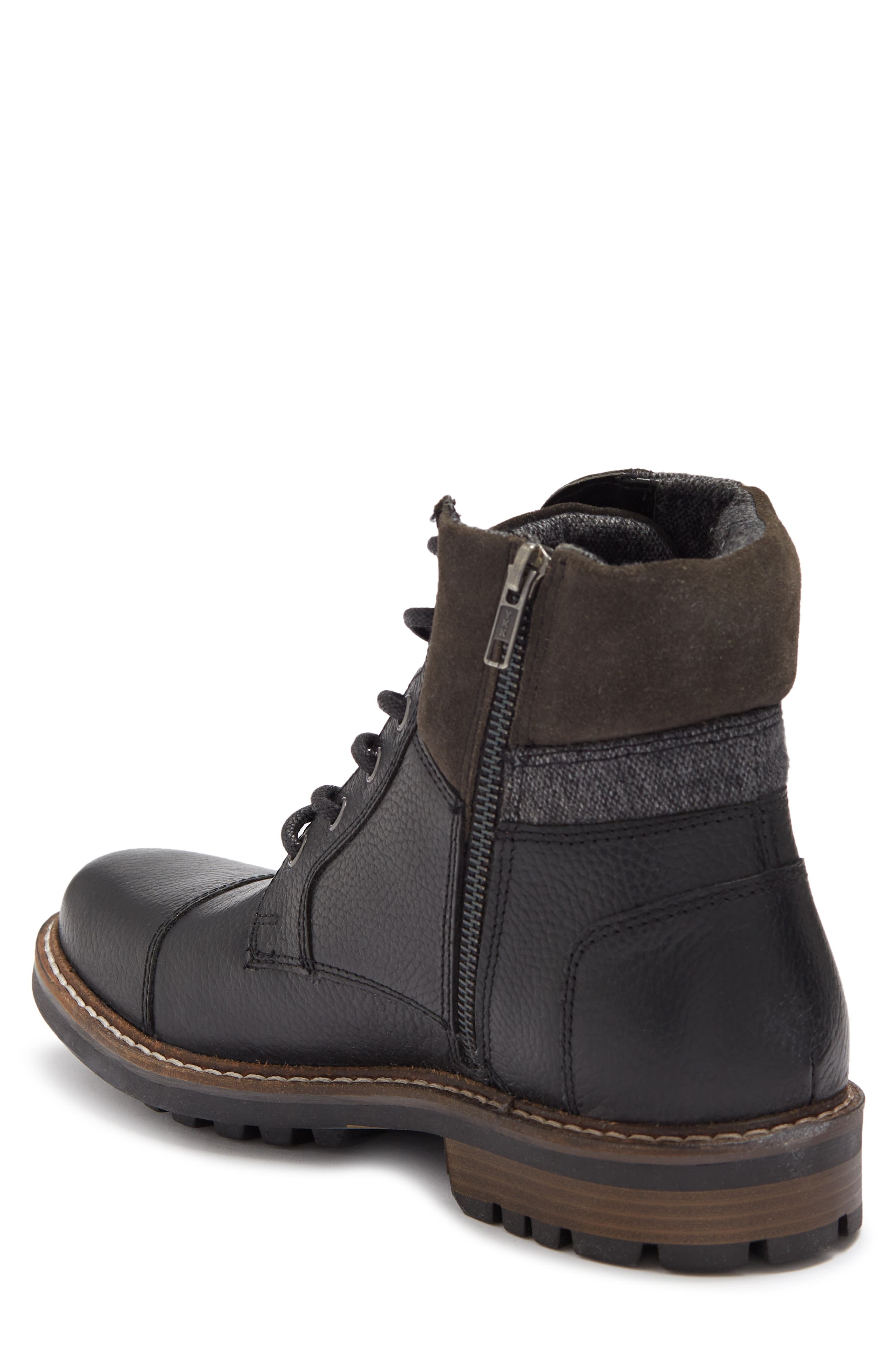 CREVO Trinidad Cap Toe Leather Lace-Up Boot, Alternate, color, 