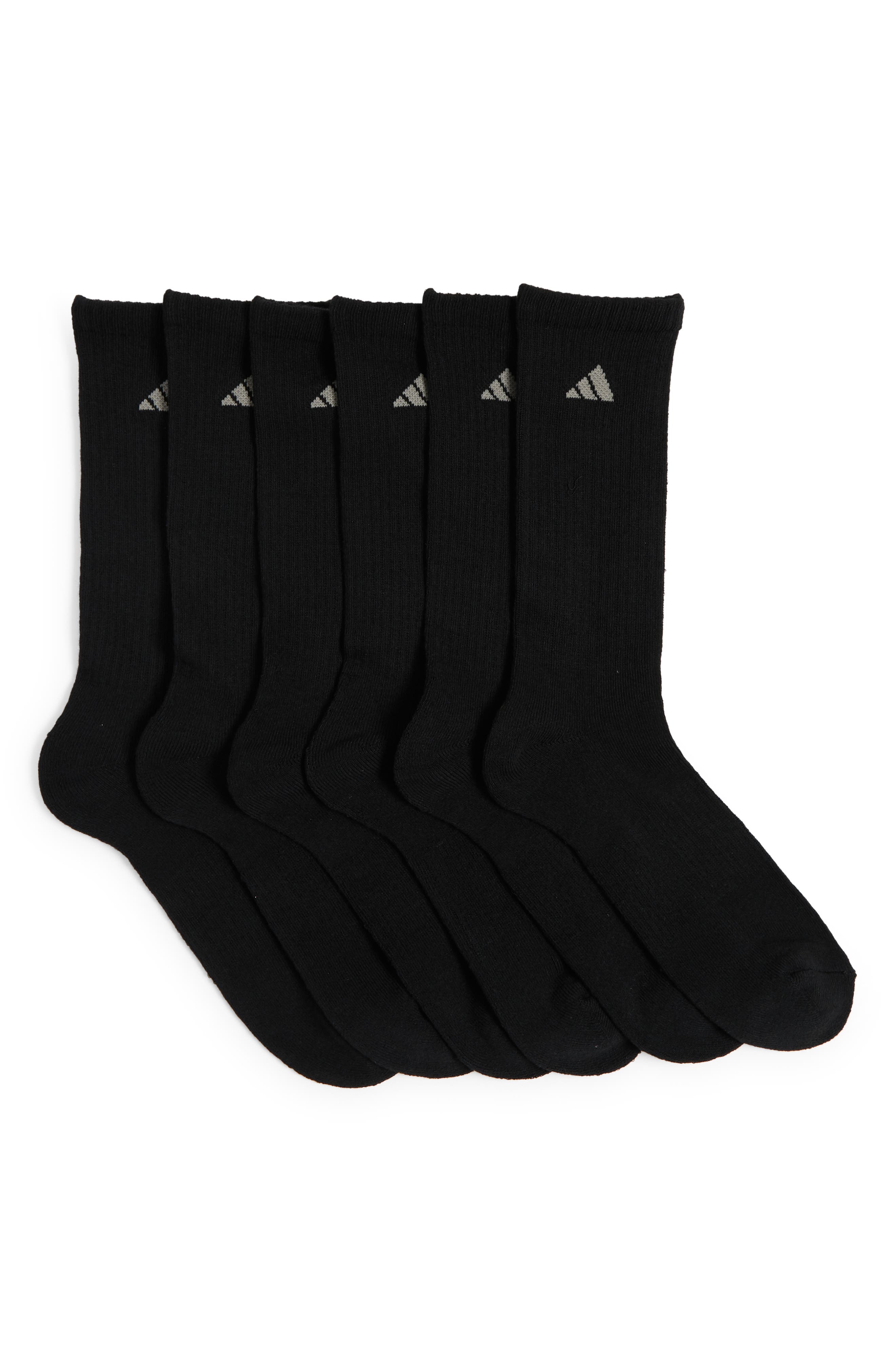 adidas Athletic Crew Socks - Pack of 6