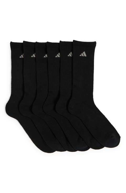 Athletic Crew Socks - Pack of 6
