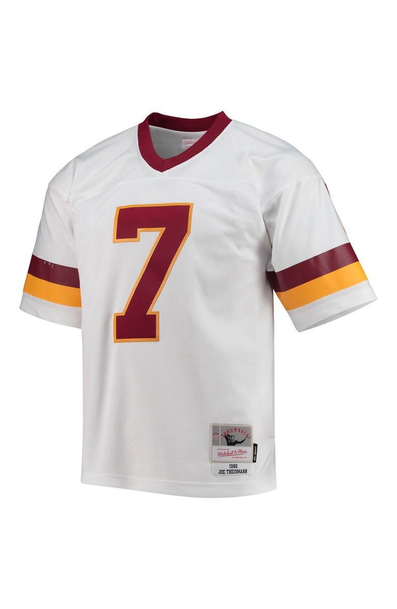 Mitchell & Ness Men's Mitchell & Ness Joe Theismann White Washington Football Team Legacy Replica Jersey, Alternate, color, White