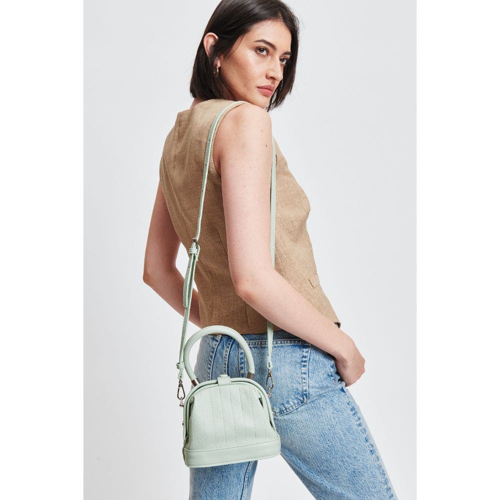 MODA LUXE Charmaine Crossbody, Alternate, color, Sage