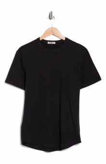 BUCK MASON Pima Cotton Curved Hem T-Shirt