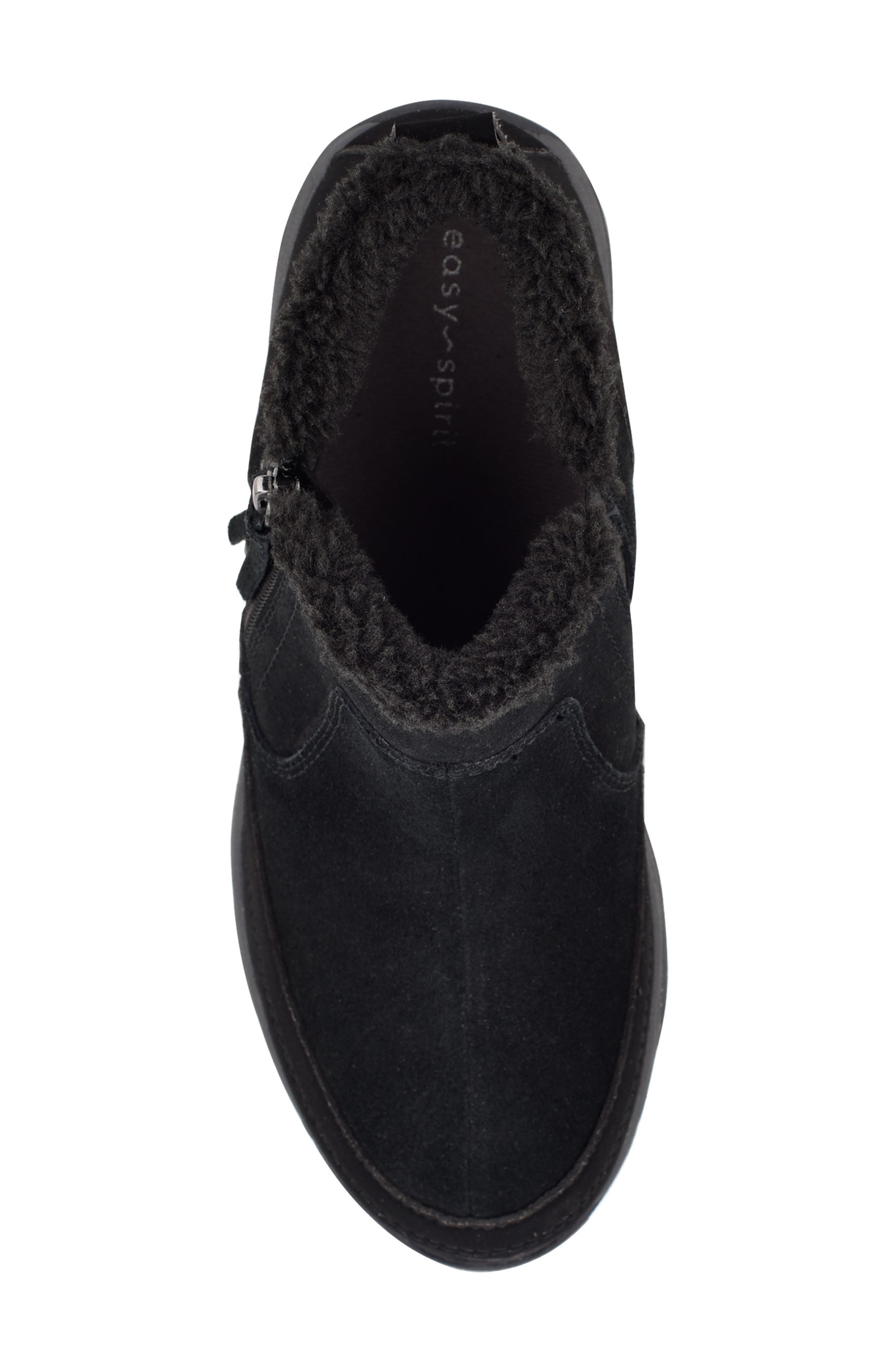 Easy Spirit Epic Water Resistant Ankle Boot, Alternate, color, Black