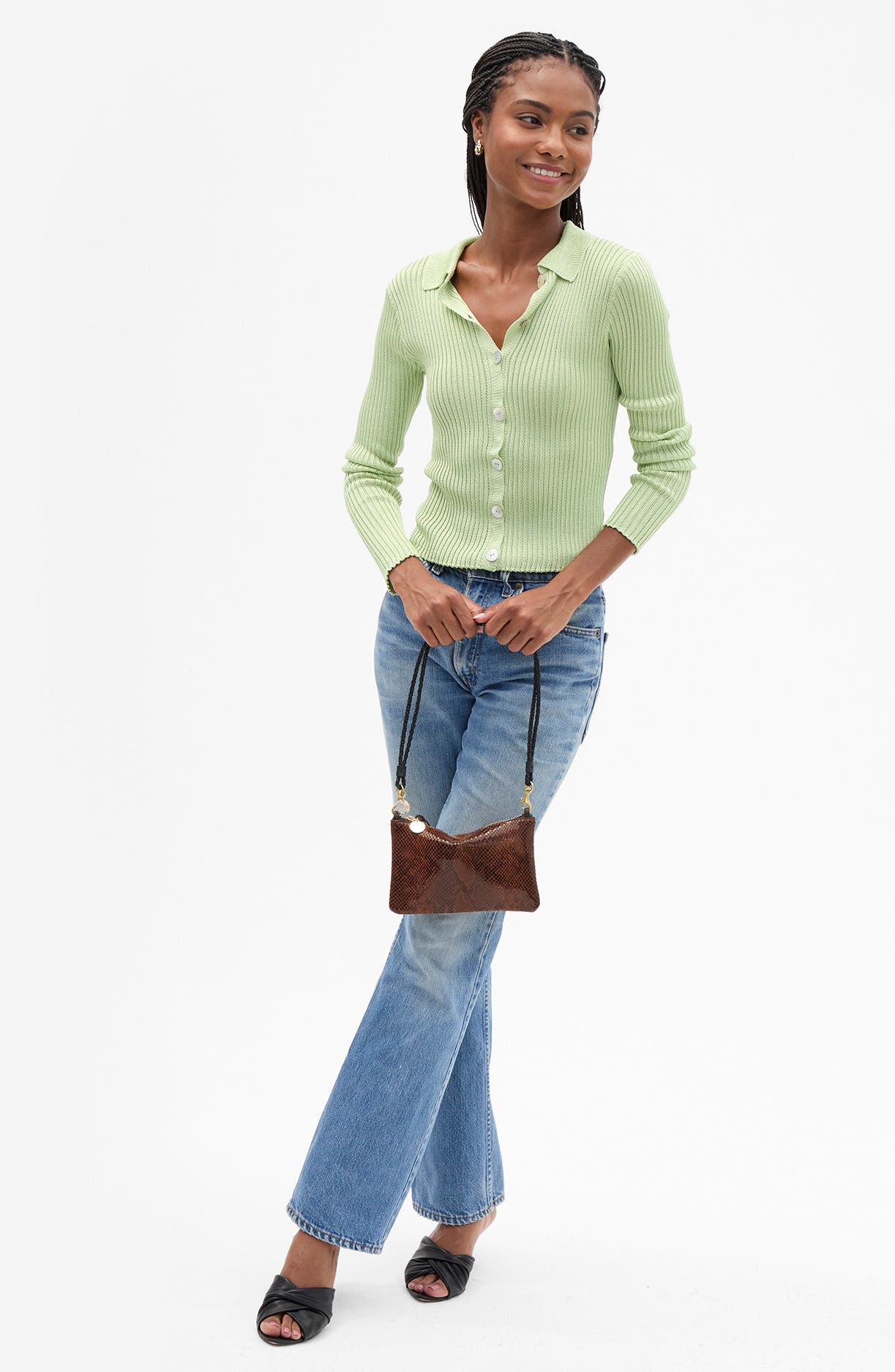 Pierre Wallet Clutch, Alternate, color, AUBURN