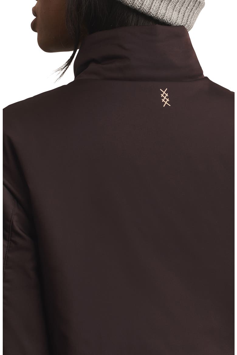 Forte Bomber Jacket, Alternate, color, DARK ESPRESSO