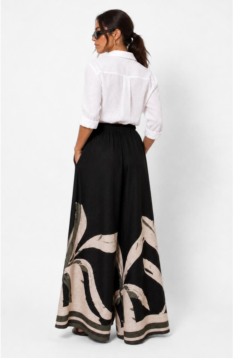 DIARRABLU Sierra High Waisted Jant Pants, Alternate, color, Sierra Noir