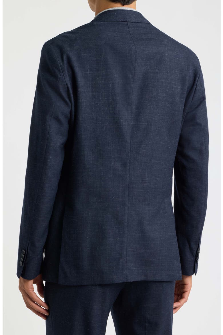 Hanry Wool and Linen Sport Coat, Alternate, color, DARK BLUE