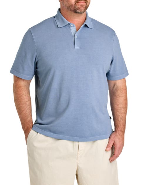Big & Tall Lived-in Piqué Polo Shirt