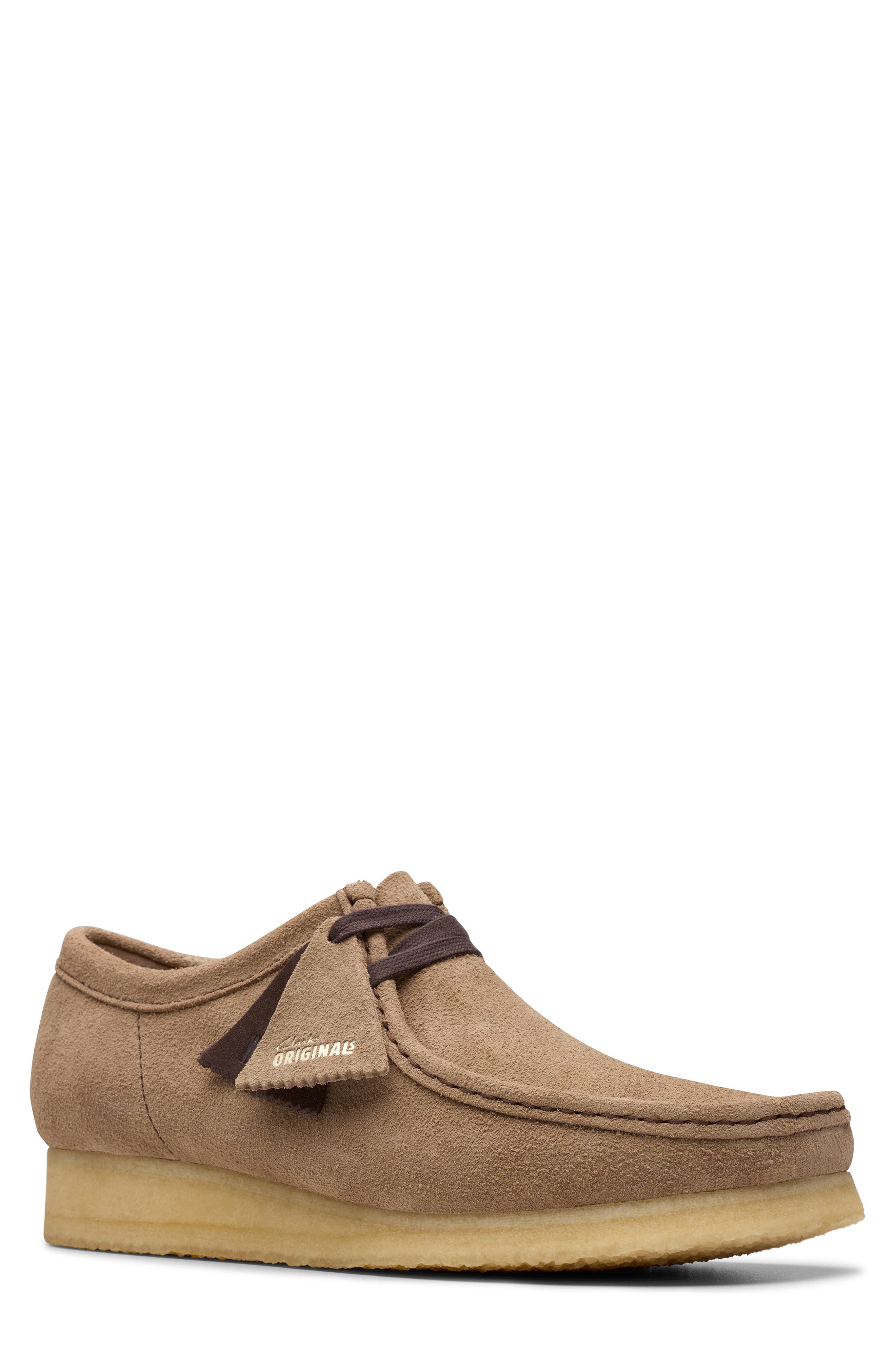 Clarks<sup>®</sup> Originals Wallabee Chukkah Boot, Main, color, Wolf Suede