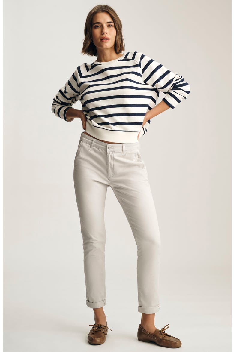 Kathleen Stretch Cotton Chinos, Alternate, color, PEARLY RIVER TWILL