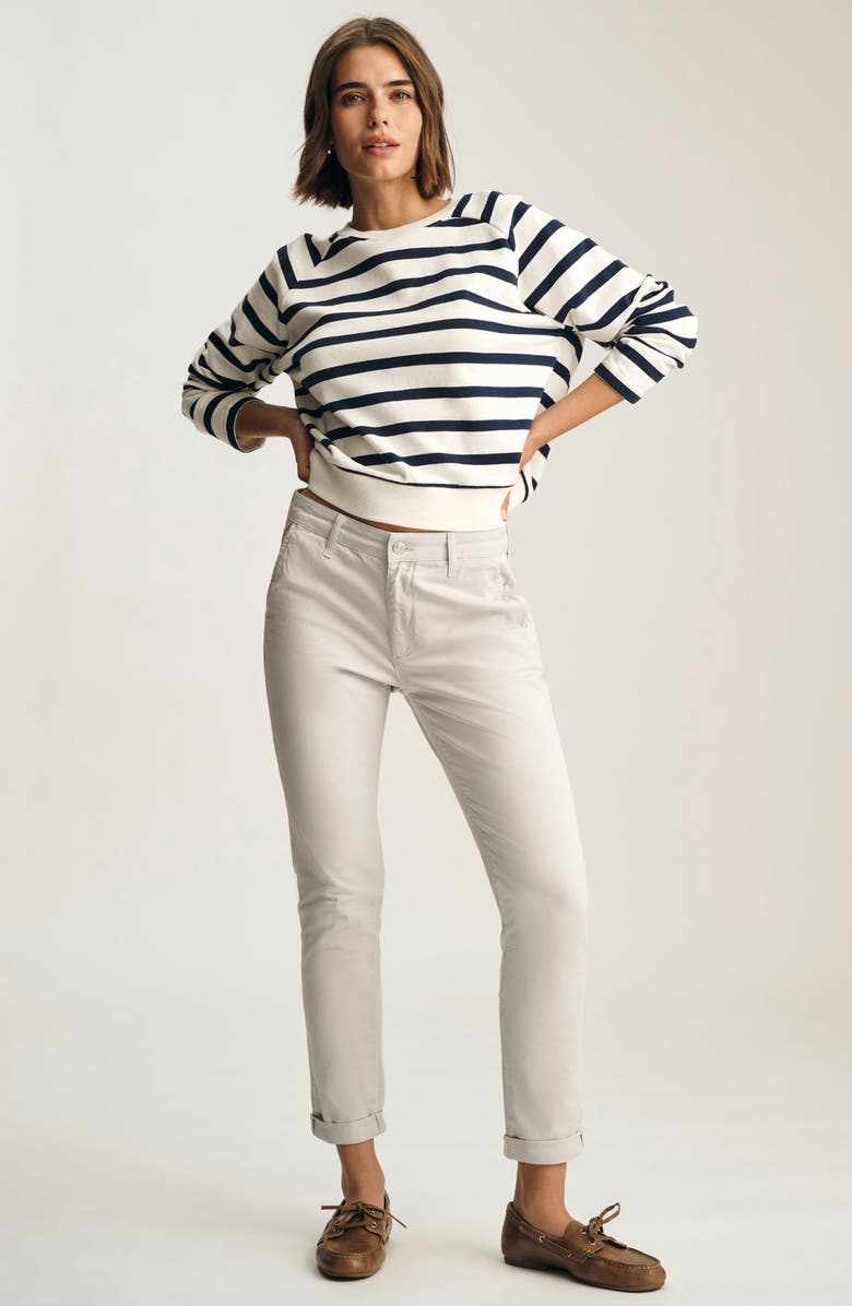 Mavi Jeans Kathleen Stretch Cotton Chinos, Alternate, color, 