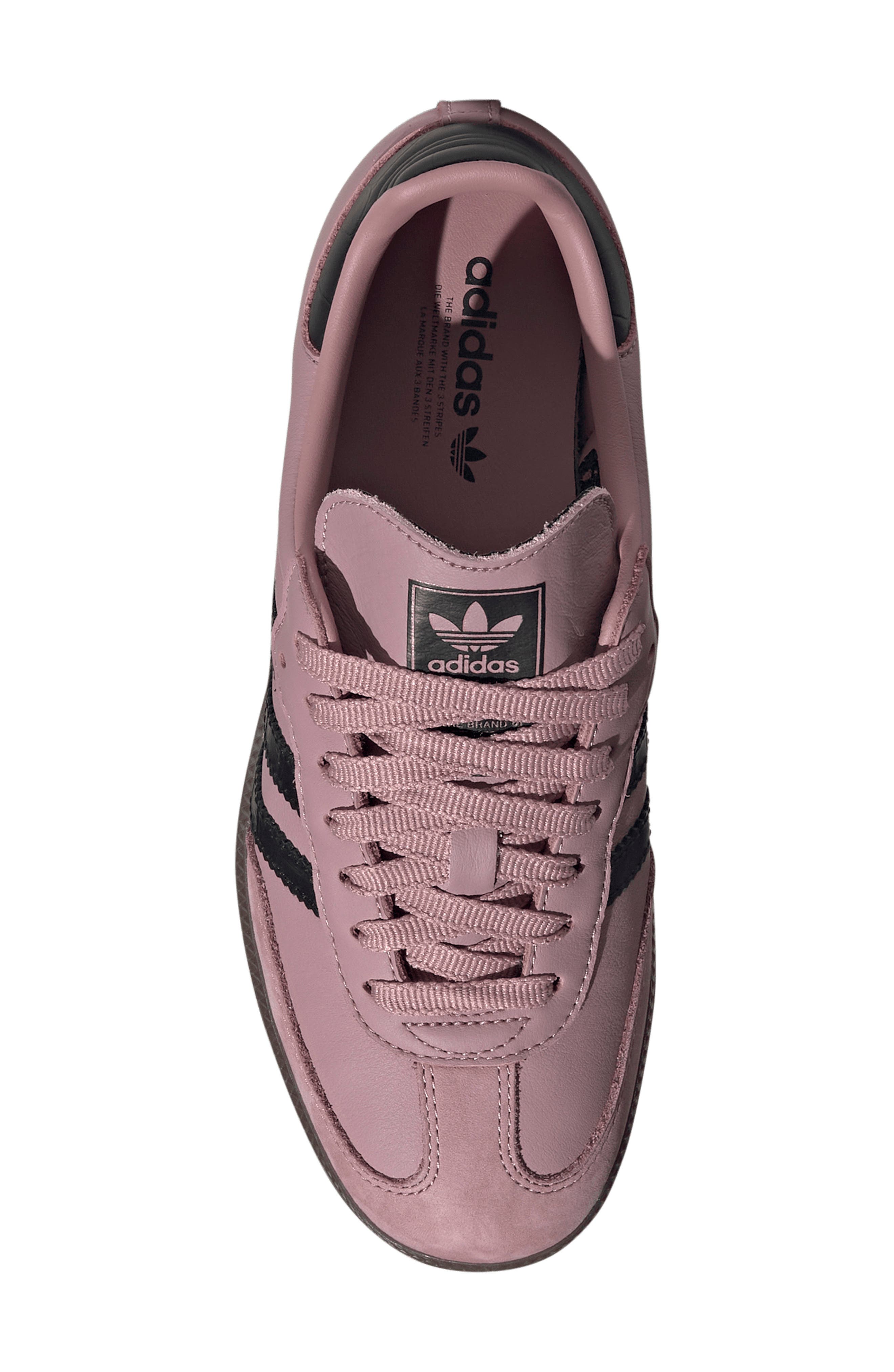 adidas Samba OG Sneaker, Alternate, color, Magic Mauve/ Core Black/ Gum5
