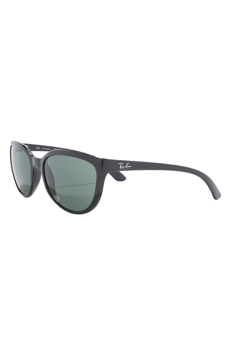 Ray-Ban 59mm Square Sunglasses, Alternate, color, Black