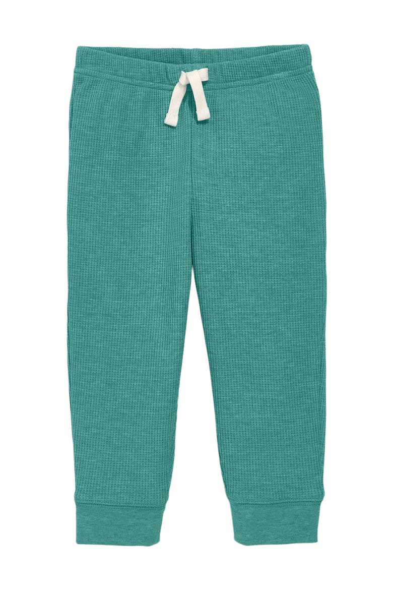 Baby Heathered Waffle Pant, Main, color, Heather Sunwashed Teal
