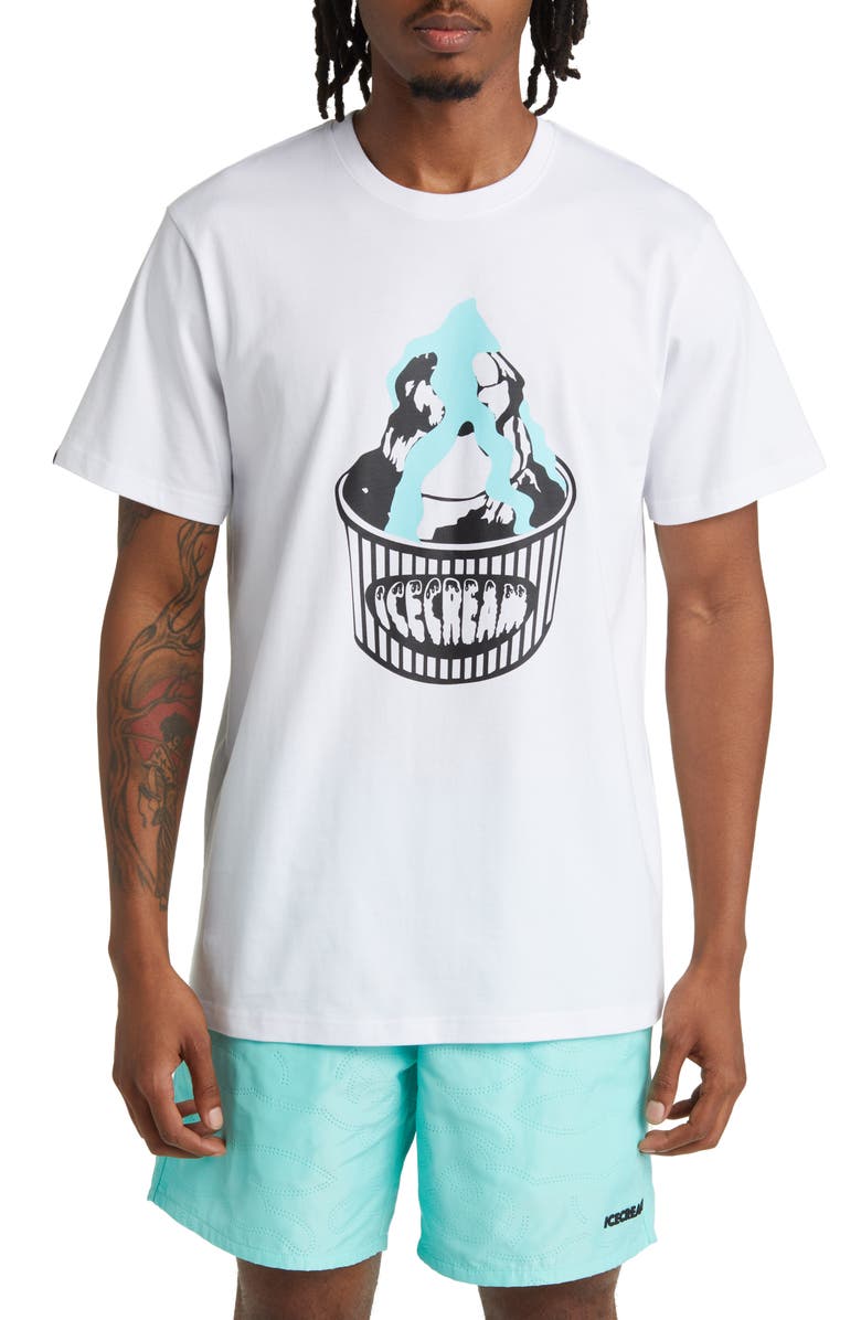 ICECREAM Cup Graphic T-Shirt, Main, color, 
