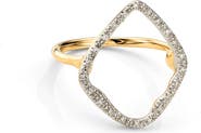 Monica Vinader Riva Hoop Diamond Ring