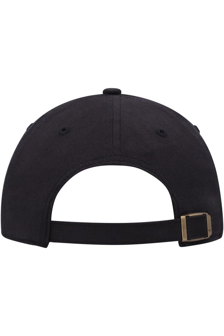 Women's '47 Black Utah Jazz Miata Clean Up Adjustable Hat, Alternate, color, Black