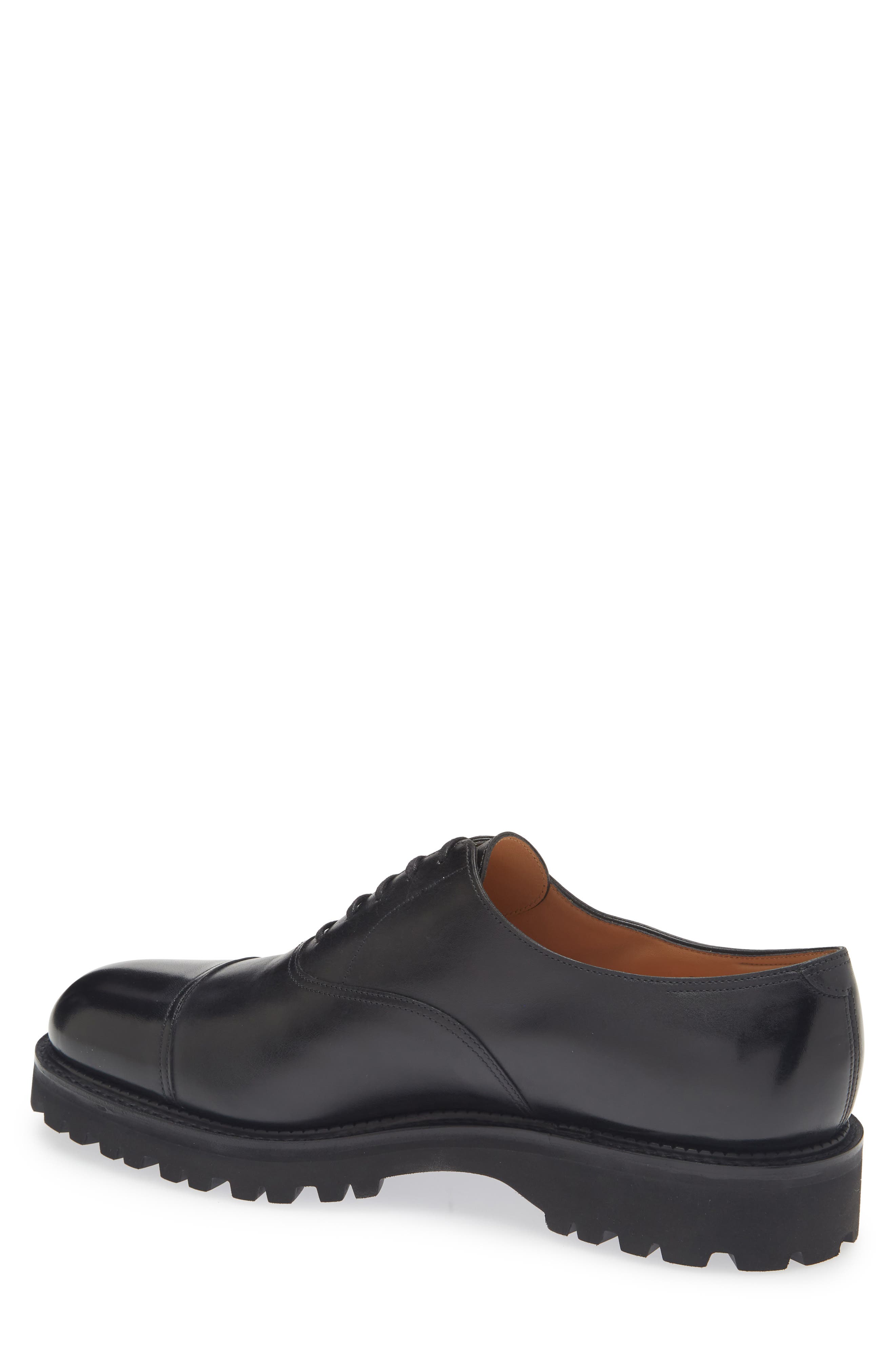 John Lobb City II Standard Cap Toe Oxford, Alternate, color, Black
