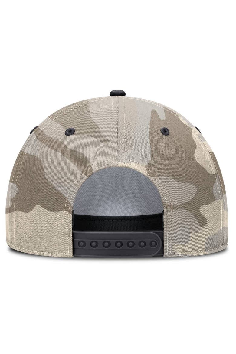 Men's Nike Natural Chicago Cubs Camo Pack Rise Adjustable Hat, Alternate, color, Natural