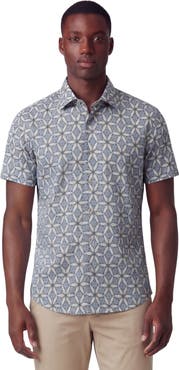 Lords of Harlech Tribal Mens Printed Button Up Shirt
