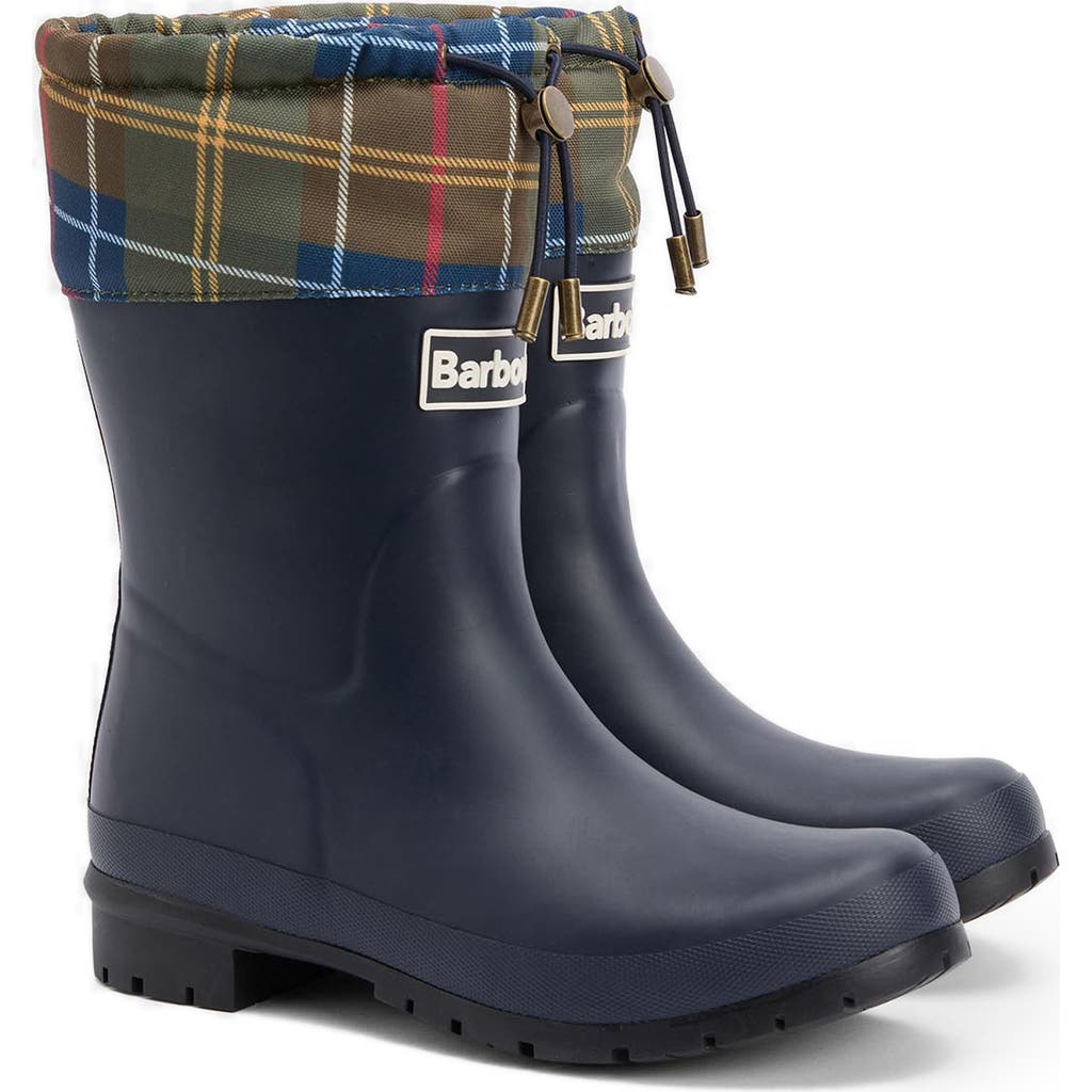 Barbour Mowbray Wellington Boot In Blue