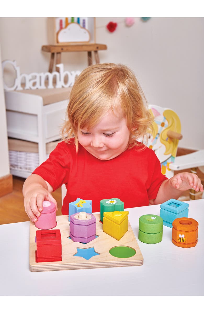 Le Toy Van Petilou Sensory Shapes Toy, Alternate, color, 