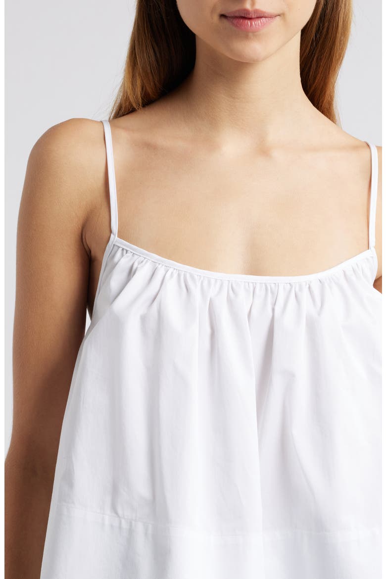 The Maayan Cotton Camisole, Alternate, color, OPTIC WHITE