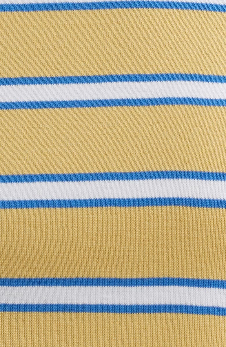 Madewell The '90s Crewneck Cotton T-Shirt, Alternate, color, Retro Yellow Stripe