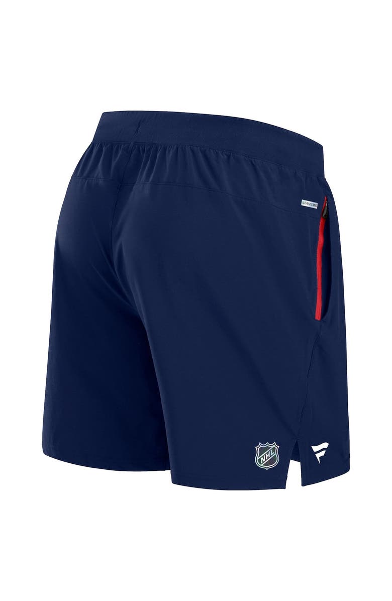 FANATICS Men
s Fanatics Navy New York Rangers Authentic Pro Rink Performance Shorts, Alternate, color, Navy