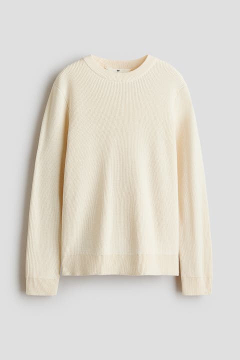 Rib-knit Sweater