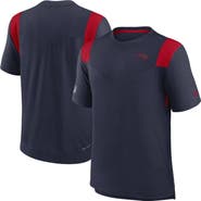 Nike Men's Nike Navy New England Patriots Sideline Tonal Logo Performance Player T-Shirt