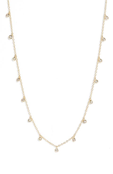 Amelia Station Chain Necklace