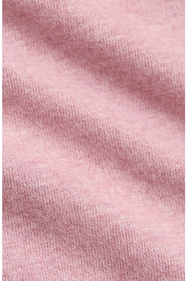 Short Sleeve V-Neck T-Shirt, Alternate, color, LIGHT HEATHER BOYSENBERRY