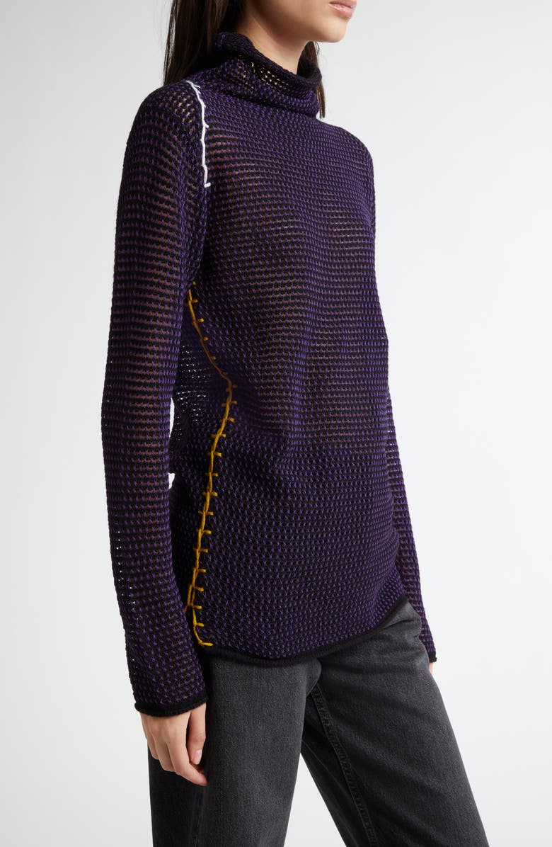 YanYan Netty Lambswool Blend Turtleneck Sweater, Alternate, color, 