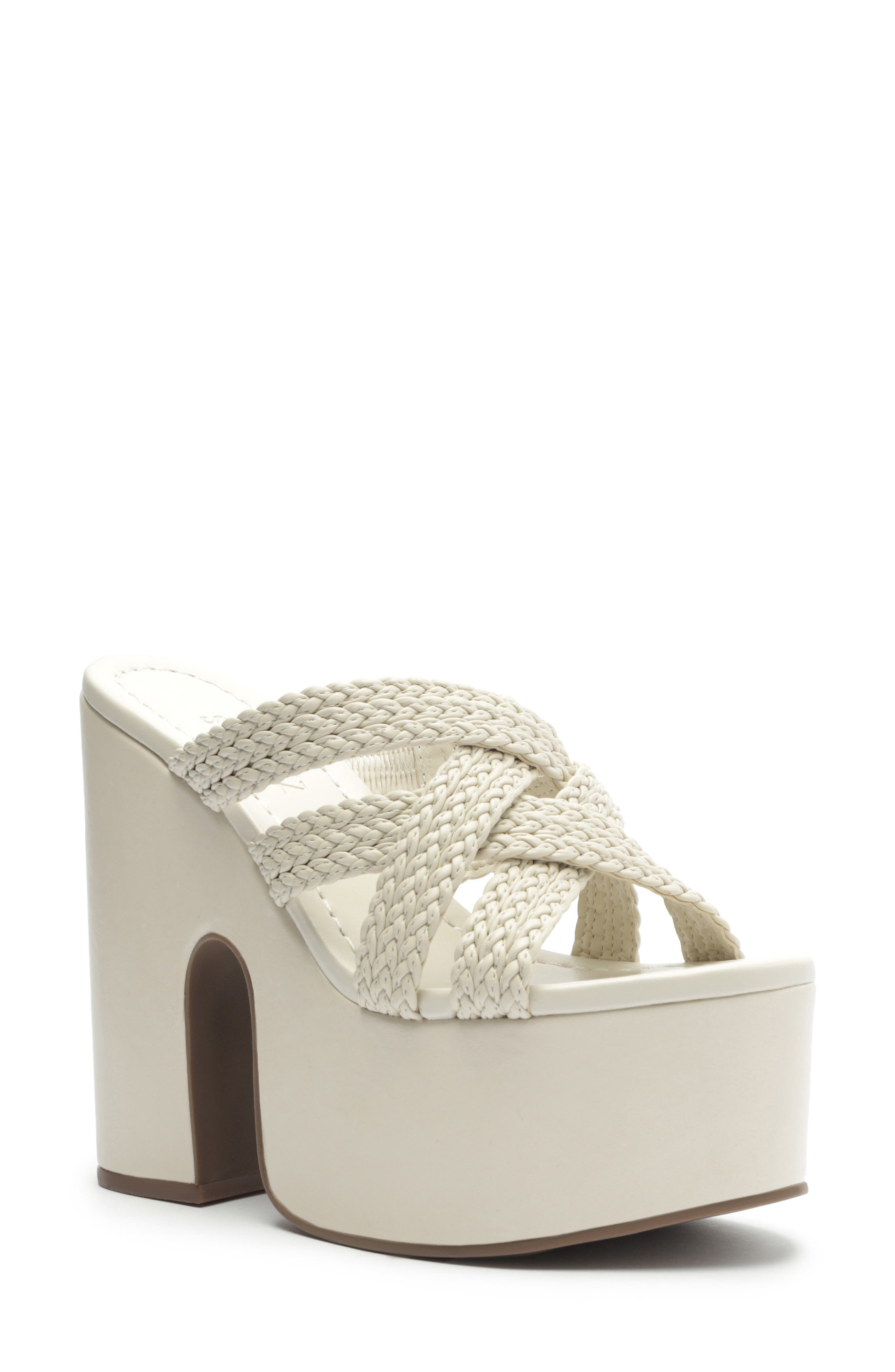 Schutz Aneka Platform Slide Sandal, Main, color, 
