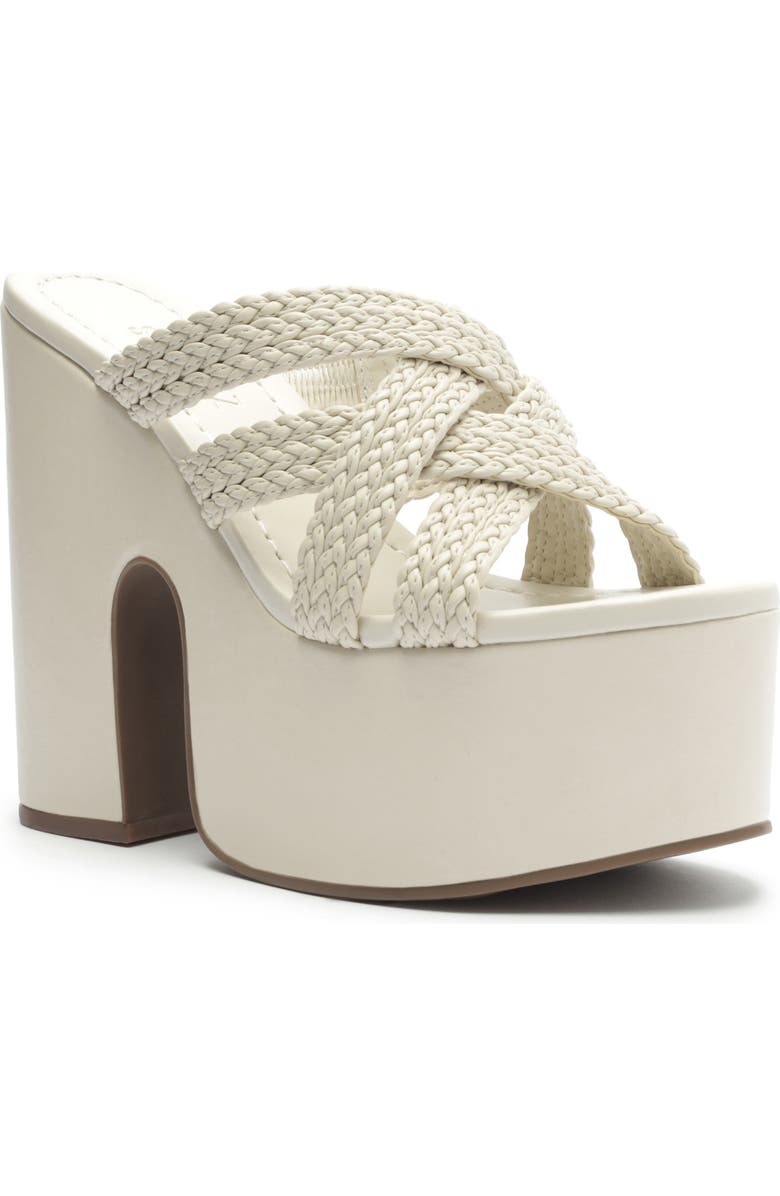 Schutz Aneka Platform Slide Sandal, Main, color,