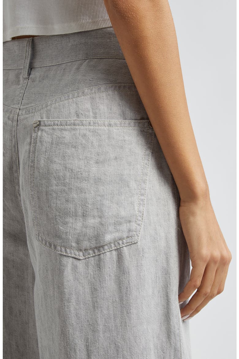 Tiny Dancer Hemp Wide Leg Pants, Alternate, color, LIGHT HEATHER GREY